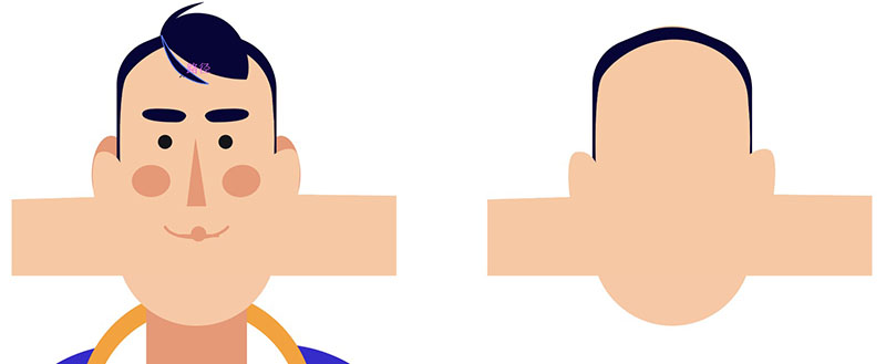 AE教程!教你用Duik16插件制作脸部表情动效